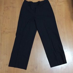 Talbots. Like new black slacks. 10.